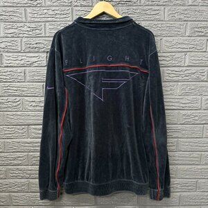 Vintage Nike Flight‎ Air Jordan Zip Up Suede Jacket Men’s XL